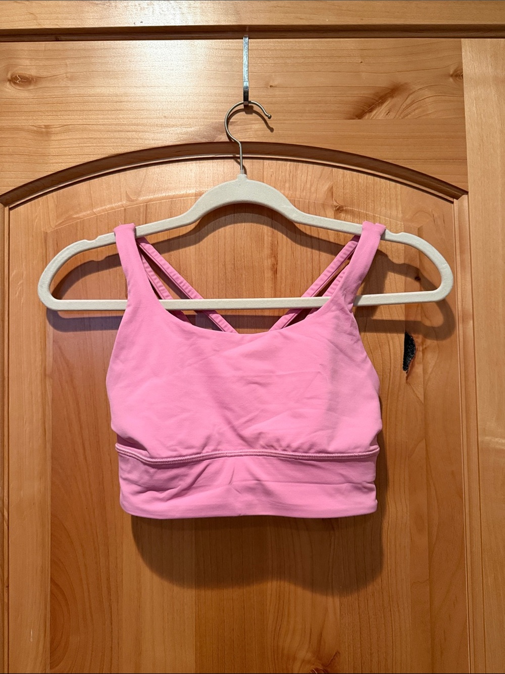 lululemon athletica Pink Double-Strap Sports Bra